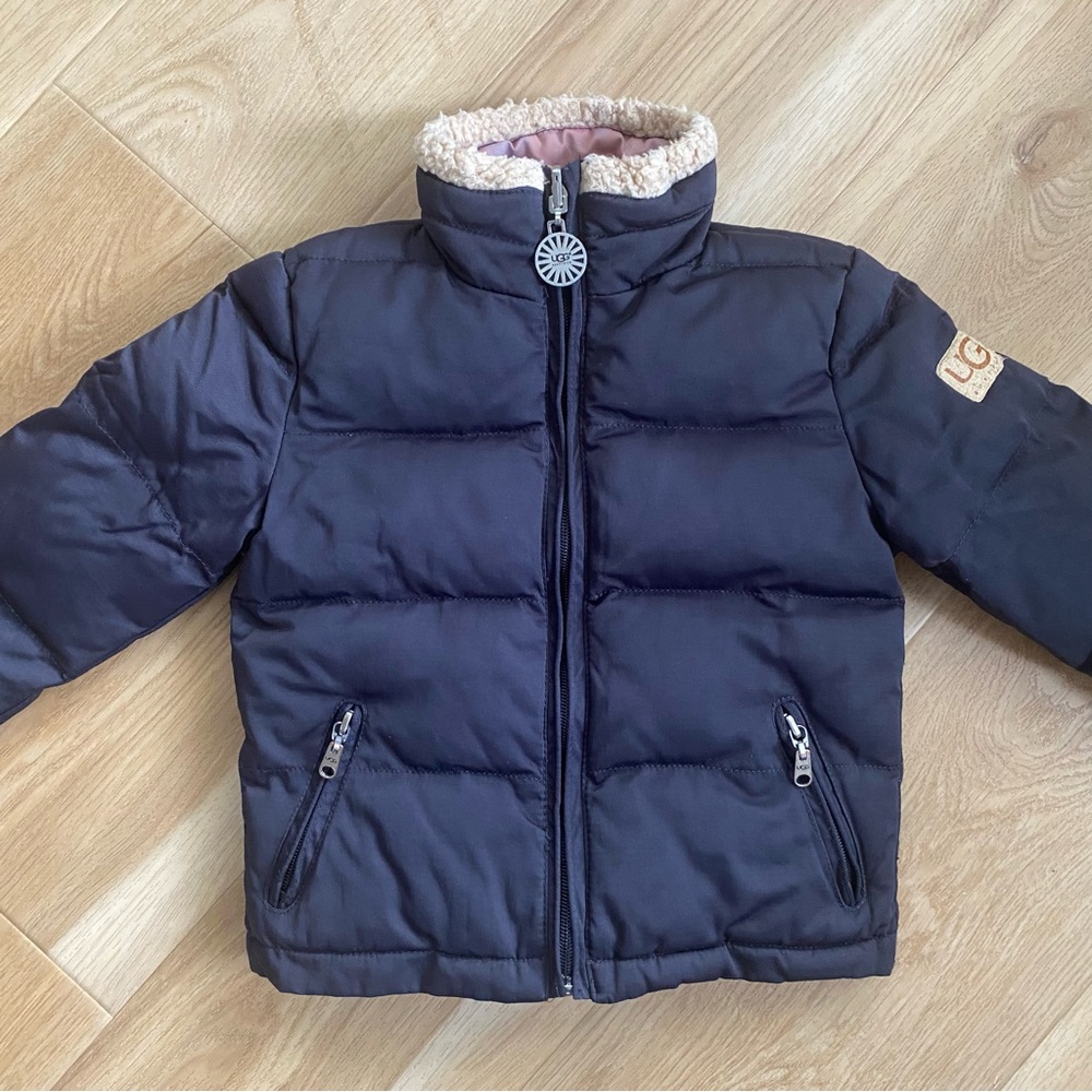 TODDLER UGG REVERSIBLE PUFFER COAT